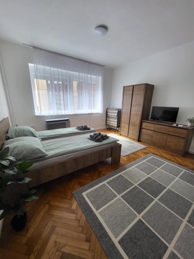 Downtown Studio Apartman Pécs Buitenkant foto